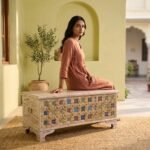 coffre exotique en bois de mingier - Image 2