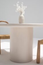 Talia Microconcrete Dining Table - Image 3