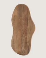 Eettafel Felix Brown with Monolithic leg - Organic | 180 cm