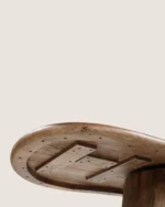 Eettafel Priti Brown with Monolithic leg - Organic | 180 cm - Image 5