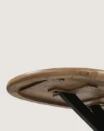 Eettafel Priti Natural Mango Wood Dining Table With Matrix Leg- Organic | 180 cm - Image 6