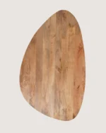 Priti brown mango wood dining table